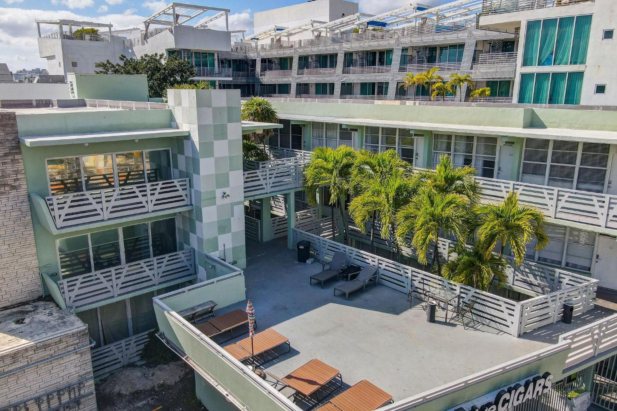 Deco Beachside Apt, W/2 Queen Beds, Washer/Dryer 迈阿密海滩 外观 照片