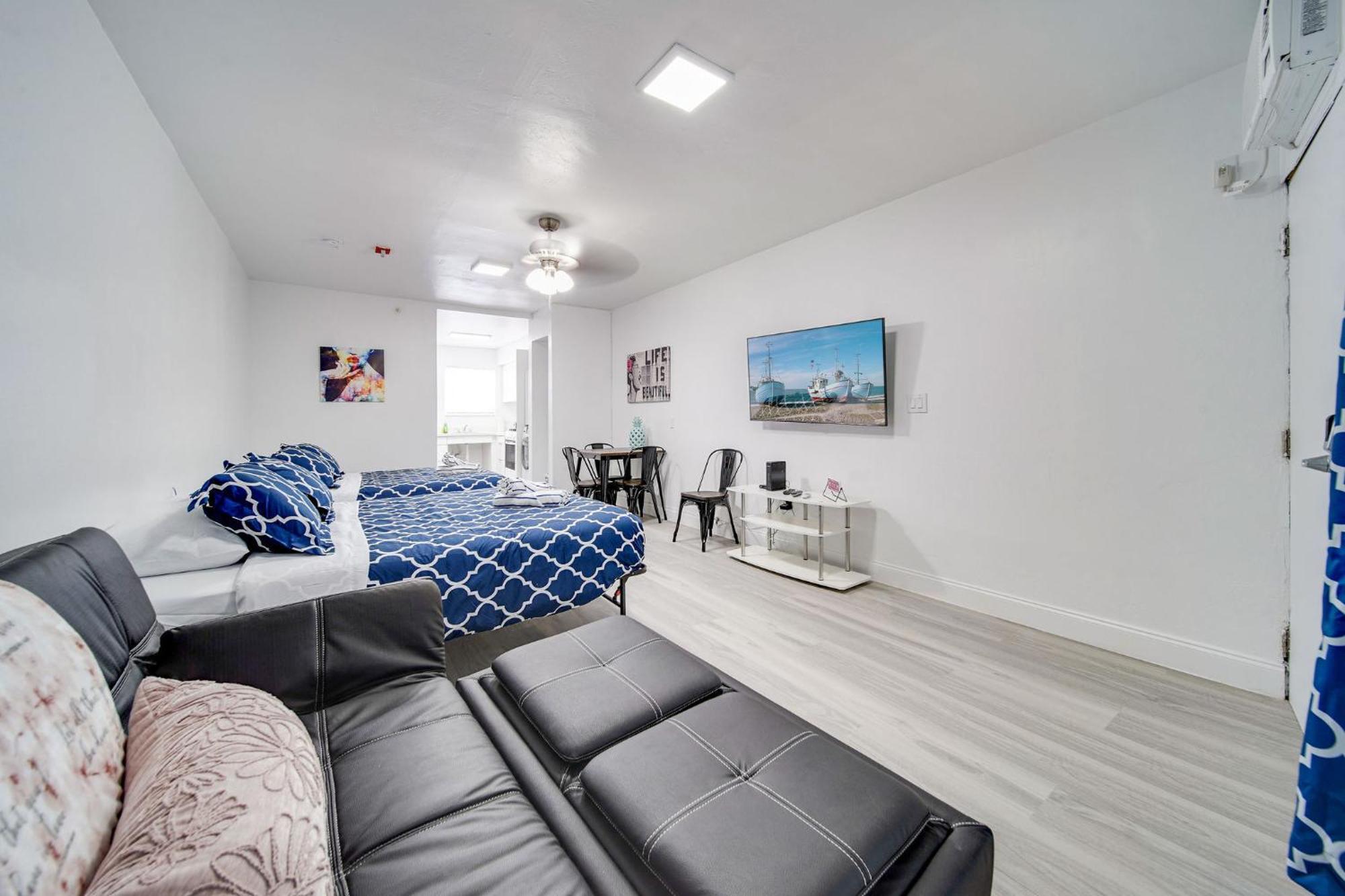 Deco Beachside Apt, W/2 Queen Beds, Washer/Dryer 迈阿密海滩 外观 照片