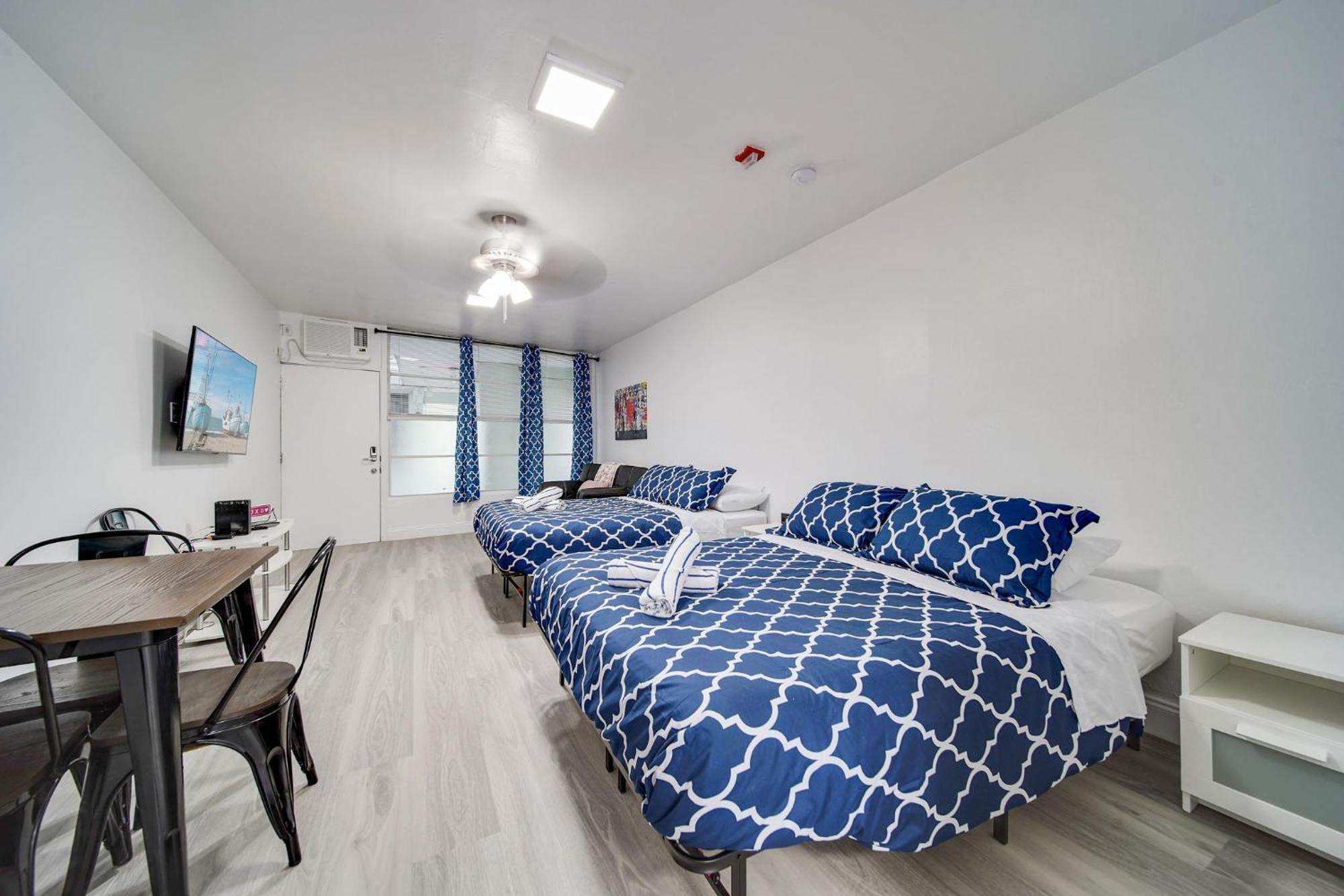 Deco Beachside Apt, W/2 Queen Beds, Washer/Dryer 迈阿密海滩 外观 照片