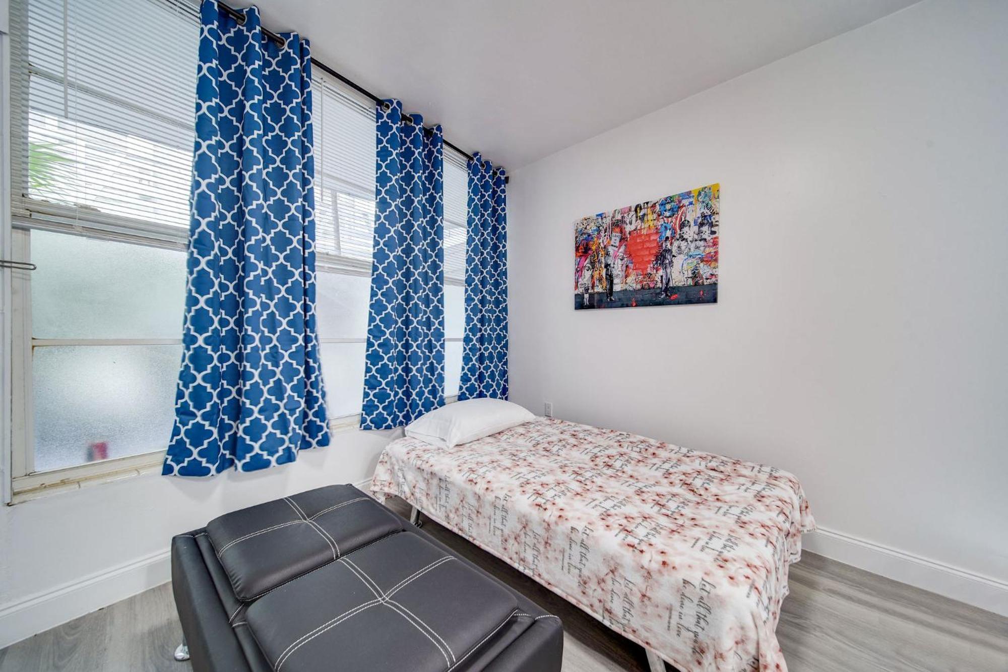 Deco Beachside Apt, W/2 Queen Beds, Washer/Dryer 迈阿密海滩 外观 照片