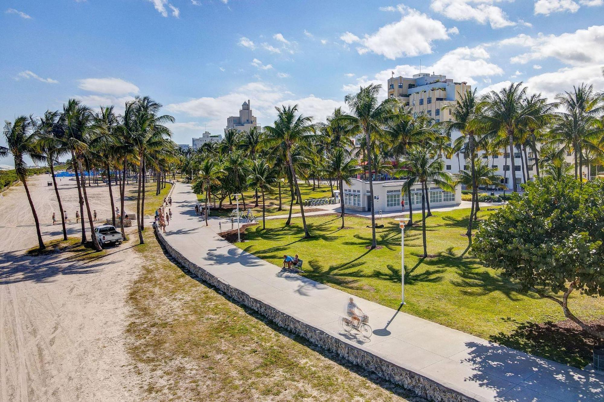 Deco Beachside Apt, W/2 Queen Beds, Washer/Dryer 迈阿密海滩 外观 照片